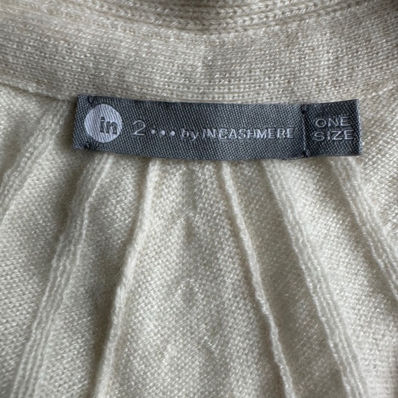 Incashmere Cream Cashmere Tunic Sweater - Picture 4 of 5